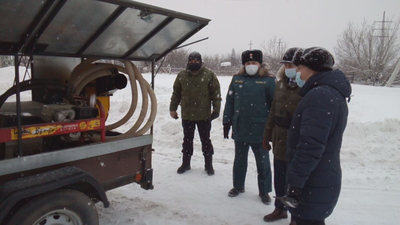 Подведение итогов деятельности БТП РСЧС в Туймазинском районе